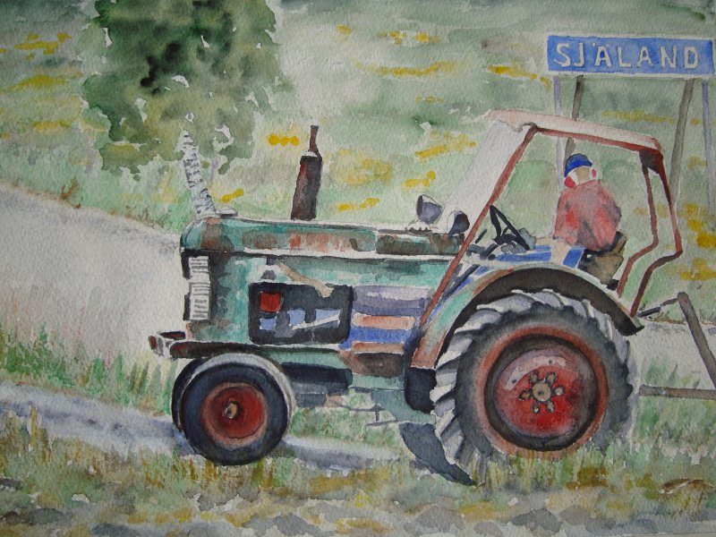 Ingmars traktor   Såld